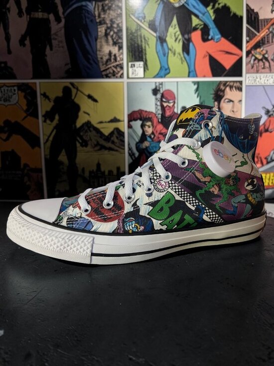 Converse CTAS 80th Batman Anniversary DC Comics Mens Shoes Size 11.5 (NEW) main image 6